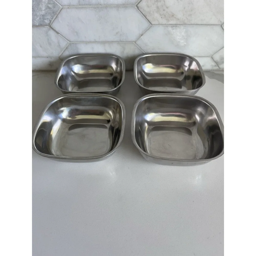 4PCS Lot‎ MCM Uniline Stainless Steel 18/8 4